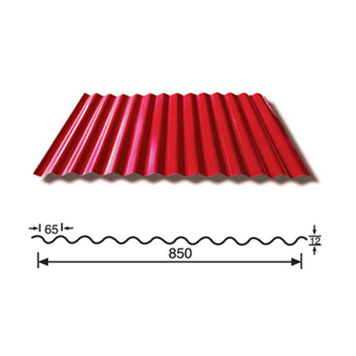 YX12-65-850型弧形彩鋼板